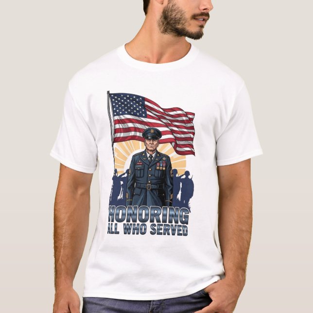 Camiseta Men’s Veterans Day T-Shirt  (Frente)