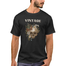 Men’s Vintage Skull T-Shirt