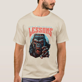 Camiseta Men Wise Gorilla Lessons Learn T-Shirt