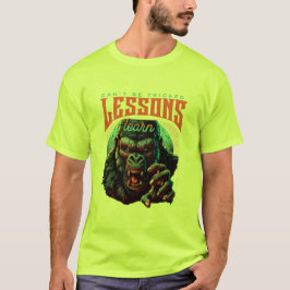 Camiseta Men Wise Gorilla Lessons Learn T-Shirt