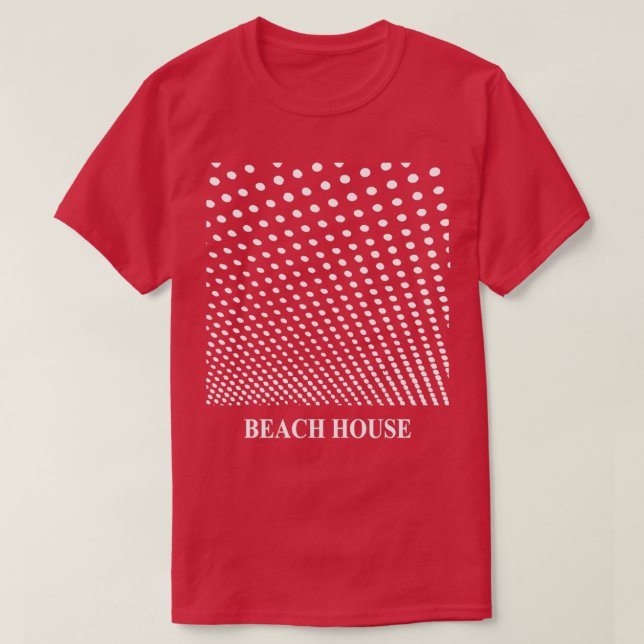 Camiseta Men Women Beach House Bloom Incrível Para O Ventil (Frente do Design)