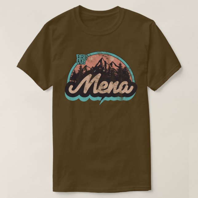 Camiseta Mena, Arkansas (Frente do Design)