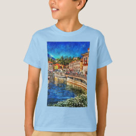 Camiseta Menaggio em Como Lake, Itália