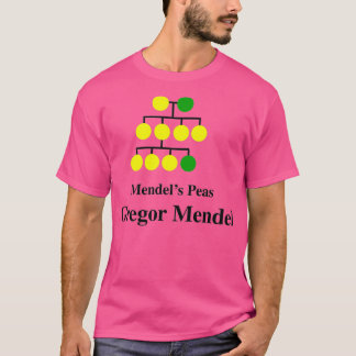 Camiseta Mendels Peas Gregor Mendel