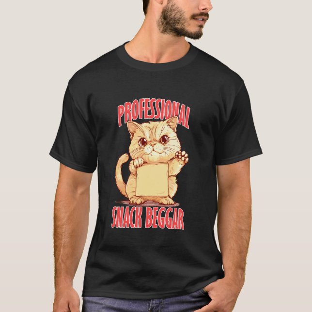 CAMISETA MENDIGO PROFISSIONAL DE LANCHES (Frente)