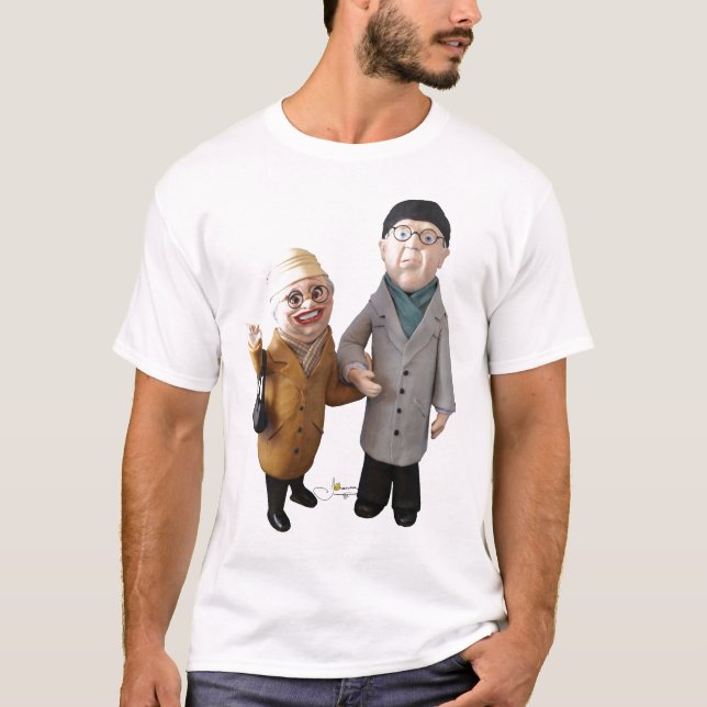 Camiseta Meneer en mevrouw de Bok (Frente)
