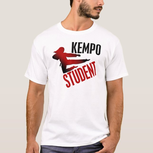 Camiseta MENINA 2,1 do estudante de Kempo (Frente)
