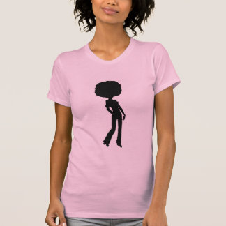 Camiseta menina afro