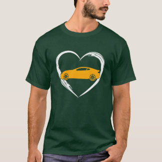 Camiseta menina amante de carro