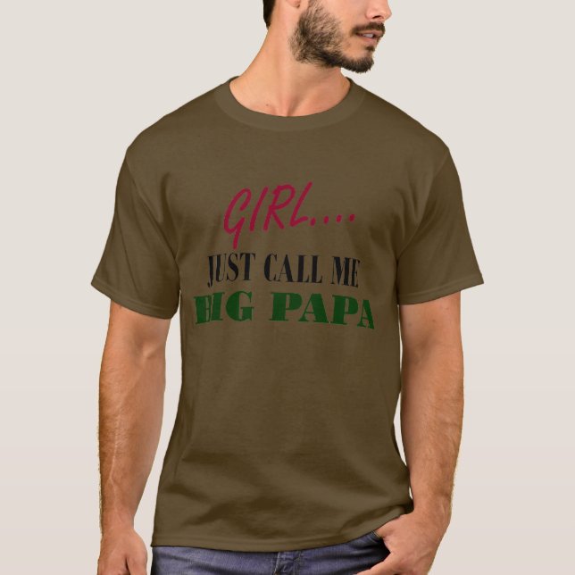 Camiseta menina… apenas cal mim pai grande (Frente)