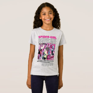 Camiseta menina aranha