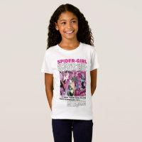 Camiseta menina aranha