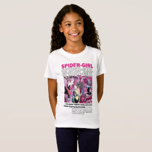 Camiseta menina aranha