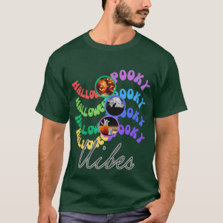 Camiseta Menina assustadora do Halloween