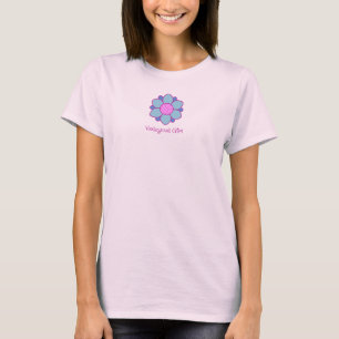 Camiseta Menina azul do voleibol