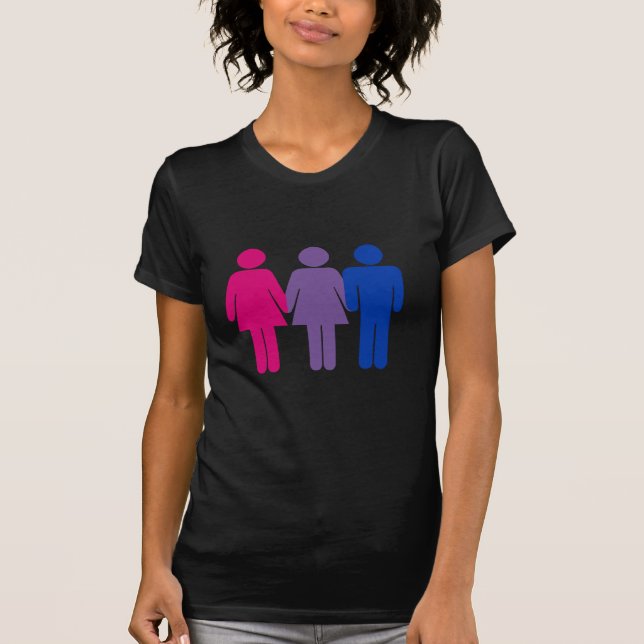 Camiseta Menina bissexual (Frente)