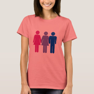 Camiseta Menina bissexual
