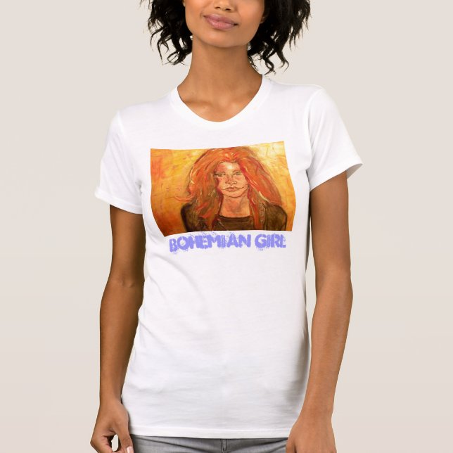 Camiseta menina boêmica (Frente)