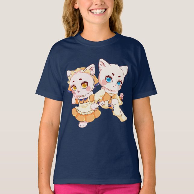 Camiseta Menina Boneca Fofa (Frente)