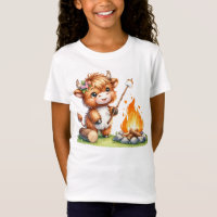 Menina Bonita, Vaca do Highland Camping Smores