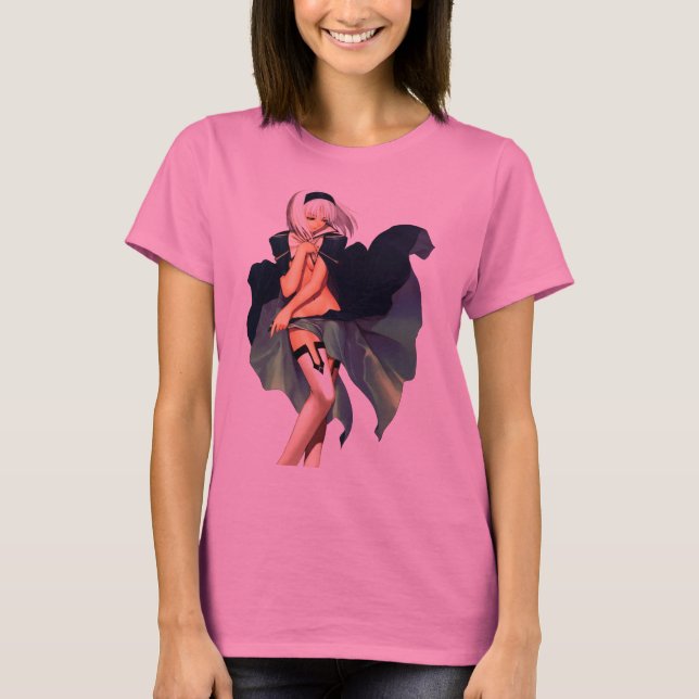 Camiseta Menina bonito (Frente)