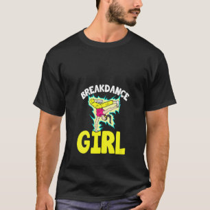 Camiseta Menina Breakdance Garota Breakdance