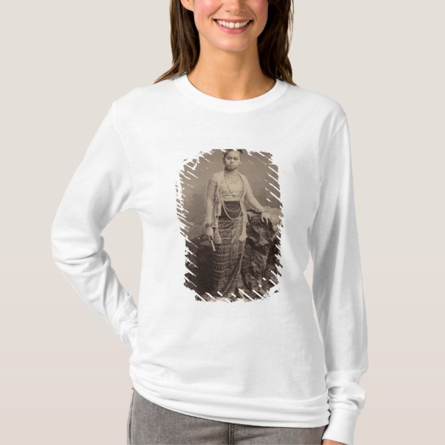 Camiseta Menina Burmese nova, c.1875 (Frente)