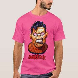 Camiseta menina cabeça de rã