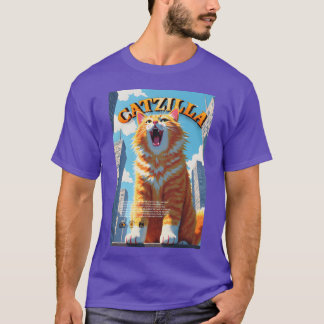 Camiseta menina catzilla