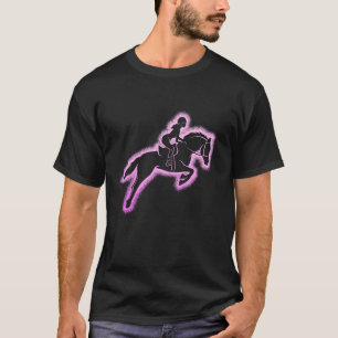 Camiseta Menina Cavalo Mulheres De Equitação