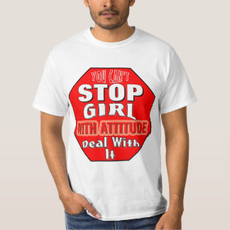 Camiseta Menina com atitude