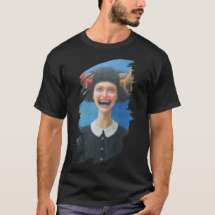 Camiseta Menina com chifres