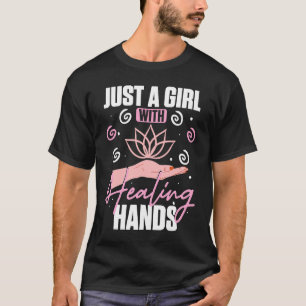 Camiseta Menina com Mãos Reiki