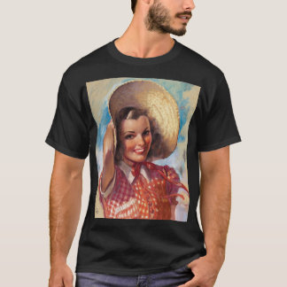 Camiseta Menina com Touca