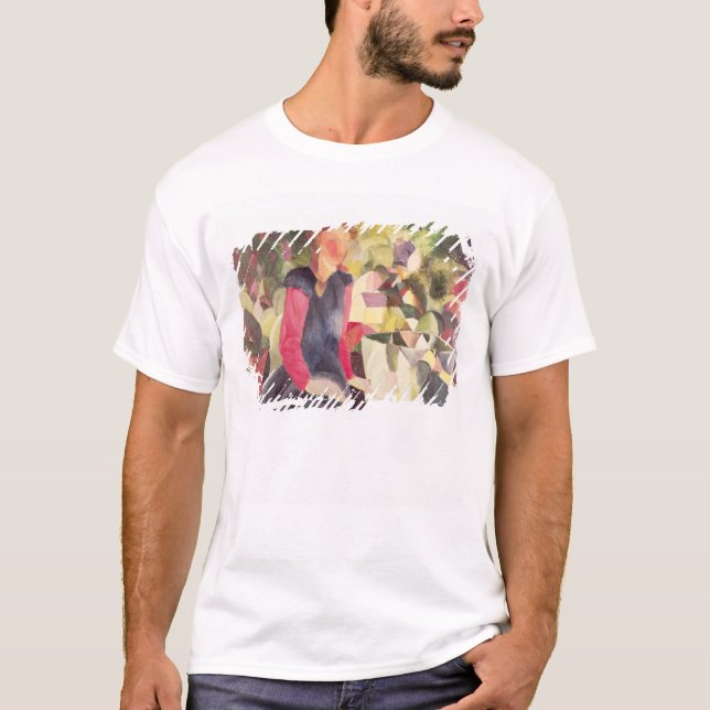 Camiseta Menina com uma bacia dos peixes, século XX (Frente)
