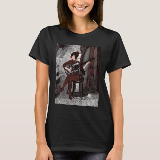 Camiseta Menina com violão