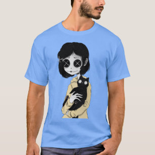 Camiseta Menina Coraline