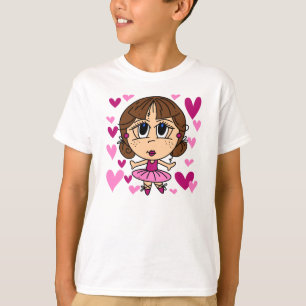 Camiseta Menina da bailarina