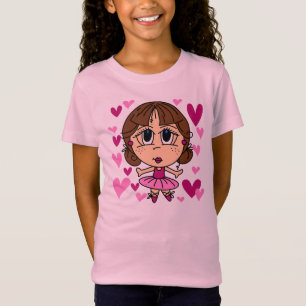 Camiseta Menina da bailarina