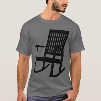 Camiseta menina da cadeira de balanço