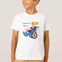 Menina da cadeira de rodas nos saltos