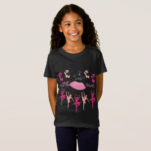 Camiseta Menina da coleção da expressão das crianças
