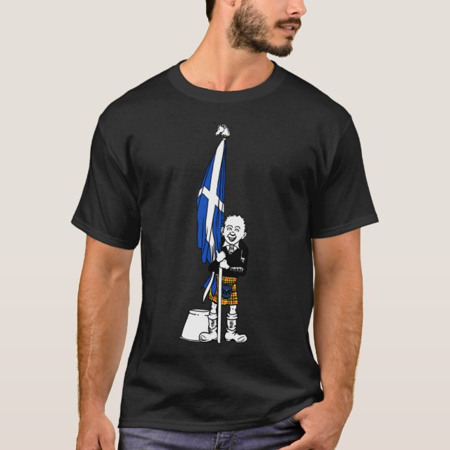 Camiseta Menina da Escócia a Brava (Frente)