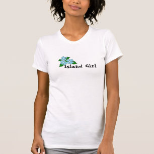 Camiseta Menina da ilha