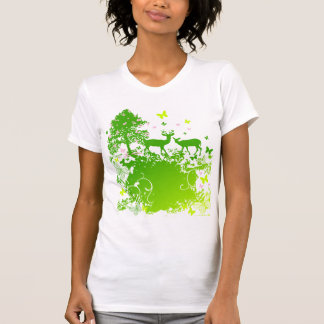 Camiseta Menina da natureza