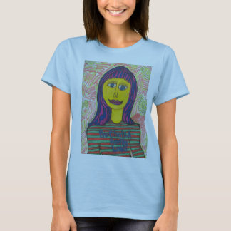 Camiseta Menina da Pro-Escolha