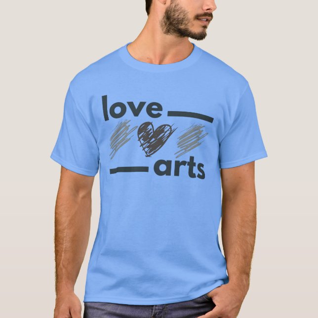 Camiseta Menina das Artes do Amor (Frente)
