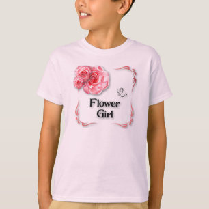 Camiseta Menina das Flores