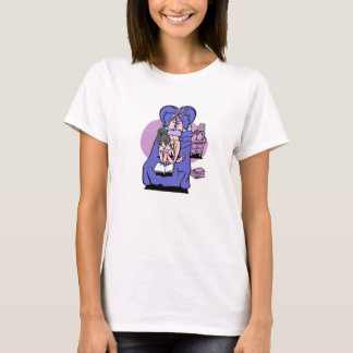 Camiseta Menina das meias