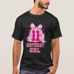Camiseta Menina de 11 anos de idade Cowgirl Coquette Arco F